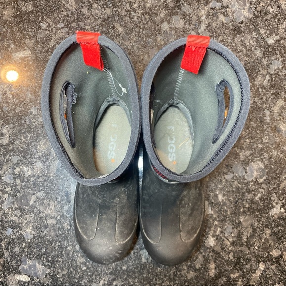 Bogs Neo Classic Geo Handle Rain Boots Youth Kids Size 6 - Picture 11 of 11